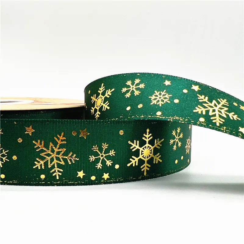 Add Festive Flair with Christmas Printed Polyester Ribbon