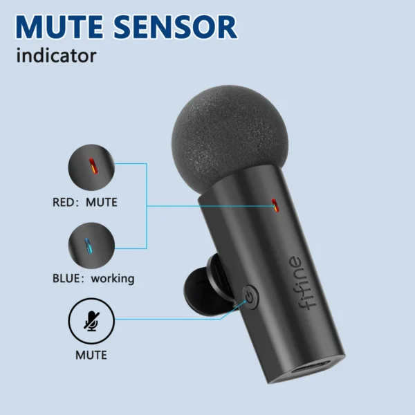 M6 Wireless Mic – Pro Audio in 1 Plug